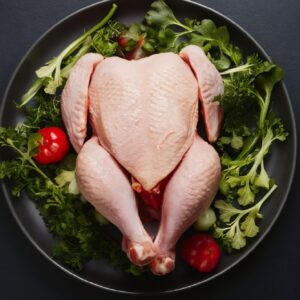 Halal whole chicken box size 12